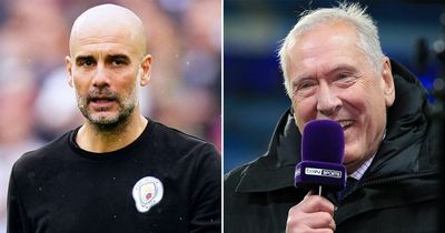 Martin Tyler takes issue with Pep Guardiola's Liverpool fan comments live on Sky Sports