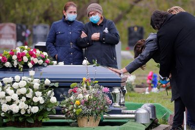 ‘One million empty chairs’: The US families torn apart by COVID