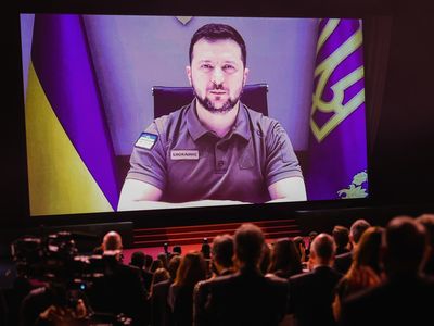 Zelenskyy urges Cannes filmmakers not to be silent