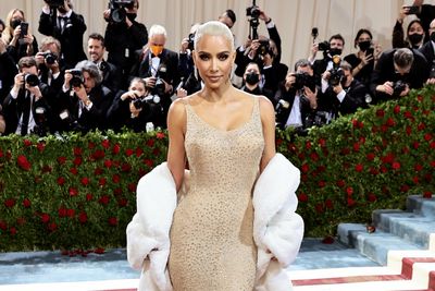 Kim's "big mistake" wearing Monroe gown