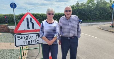 Road 'turned into bog' as Nottinghamshire village residents frustrated at delayed water works