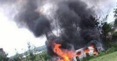 Leeds resident opens door to blazing fire and thick black smoke cloud after hearing 'three bangs'