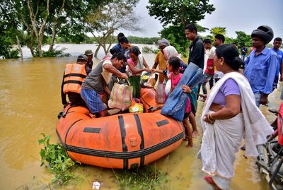 Half a million Indians flee floods in northeast brought by rain