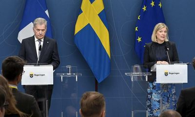 Turkey blocks early vote on Sweden and Finland joining Nato