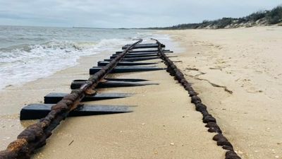New Jersey Coastal Storm Unearths ‘Ghost Tracks’