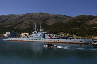 Albania's Soviet-era sub awaits its fate, refusing to sink
