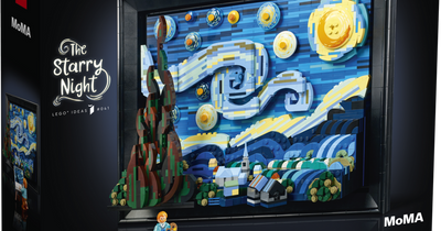 You can now build a Lego version of Van Gogh's Starry Night
