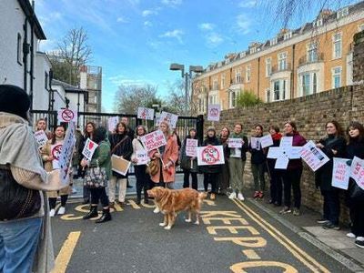 Holland Park School forced to close as teachers strike over academy plan
