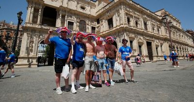 Spain 'extreme' heatwave warning with 40C possible in Seville as Rangers fans sizzle