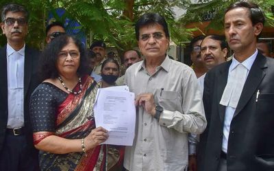 BJP leader Kirit Somaiya’s wife files defamation suit against Shiv Sena MP Sanjay Raut