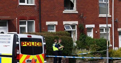 Flowers left outside Winlaton home after man dies with 'serious injuries'