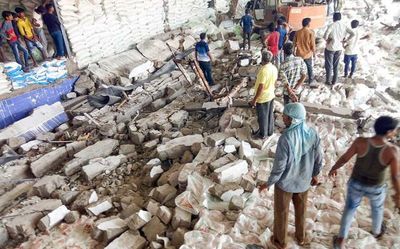 12 workers killed in Gujarat salt factory wall collapse