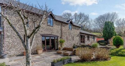 The stunning countryside £1.6m barn conversion with views of a fairytale castle that's also in reaching distance of Cardiff centre
