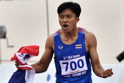 Record-breaking Puripol, 16, wins SEA Games sprint double