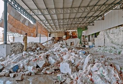 Twelve workers killed by wall collapse at India salt factory