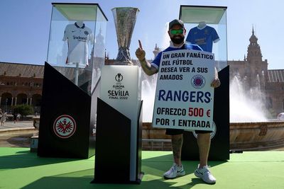 Europa League Frankfurt vs Rangers winning odds revealed ahead of Seville showdown