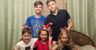 Ukrainian schoolboy, 18, adopts four siblings after mum died in his arms