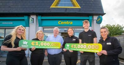Two Irish Lotto and EuroMillions players share massive €1.5 million prize as life-changing sum collected