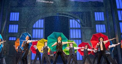 Hippodrome audience soaked by Strictly stars at Singin' In The Rain