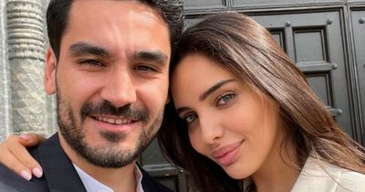 Ilkay Gundogan's wife denies "fake news" as she announces marriage to Man City star