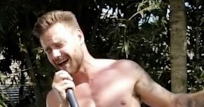 Shirtless Liam Payne wows fans as he flaunts ripped body at birthday party