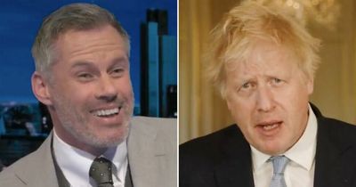 Jamie Carragher hits out at "charlatan" Boris Johnson over Rangers Europa League support