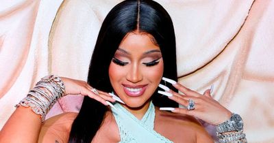 Cardi B fans in hysterics over her tutorial on how she changes nappies with long nails