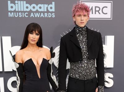 Megan Fox applauds Machine Gun Kelly’s ‘emotional’ performance dedicated to ‘unborn child’ at Billboard Awards