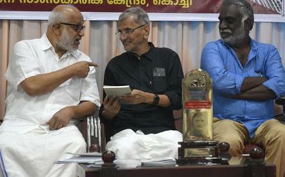 Abraham Madamakkal Award presented to N.S. Madhavan