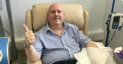 Dad 'scared to tell children' of diagnosis after finding lump while on holiday