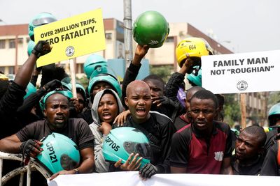 Nigeria's Lagos bans 'nuisance' motorbike taxis from most roads