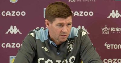 Steven Gerrard disputes claim about Aston Villa taking on Man City in title decider