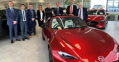 Nunns takes top Mazda title in anniversary year for Grimsby dealership