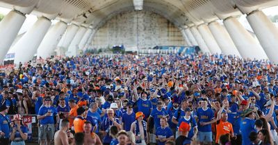 Rangers fans rave in Europa League fan zone as party reaches fever pitch ahead of kick off