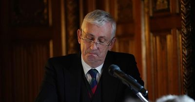 Speaker Lindsay Hoyle breaks down in tears while speaking about daughter's suicide