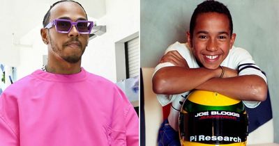 Lewis Hamilton shrugs off F1 struggles with brilliant throwback - 'Still that same kid'