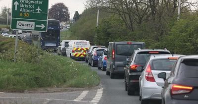 Bristol Airport issues A38 road closure warning affecting car park users