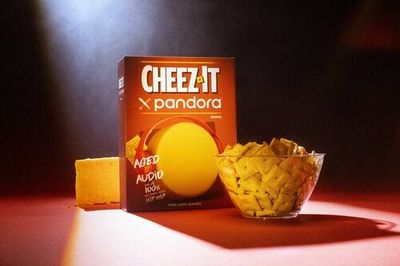 Cheez-It partners with Pandora to ‘sonically age’ its cheese crackers