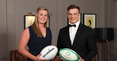 Josh van der Flier and Sam Monaghan claim top prizes at Rugby Players Ireland awards bash