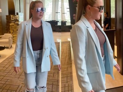 Amy Schumer transforms into a Kardashian for a day: ‘Anyone with these nails, how do you do anything?’