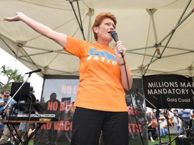 Pauline Hanson struck down with COVID-19