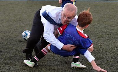 PM’s tackle-gate begs the question: if Albanese can’t tackle a small kid, how can he tackle China!?