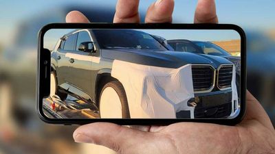 BMW XM Spied With Minimal Disguise Looking Outlandish