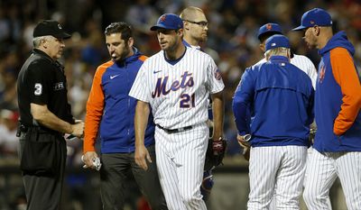 Max Scherzer suddenly took himself out of a Mets game and fans were concerned