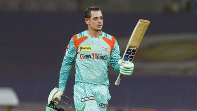 IPL 2022: 'Bit of frustration', says LSG's Quinton de Kock on his emotional century celebration