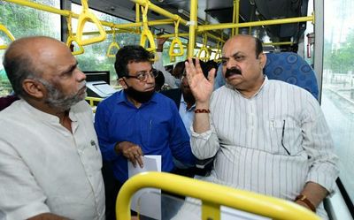 Video | CM checks rain damage in Bengaluru
