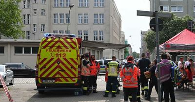 Germany school shooting: One injured and suspect armed with crossbow on the run