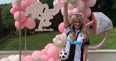 Inside Billi Mucklow's hen do - NUFC strip, party bus and Andy Carroll face masks for Dubai trip