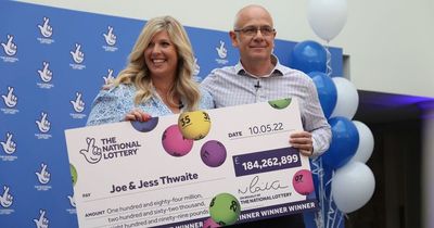 Brit EuroMillions couple revealed after landing £184million in biggest-ever win