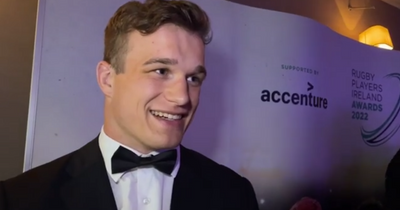 Josh van der Flier and Sam Monaghan given top prizes at Rugby Players Ireland awards party